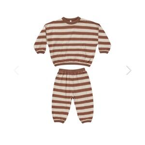 Rylee + Cru Relaxed Set Cedar Stripe